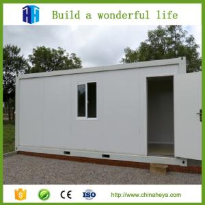 Quality Hurricane proof prefab 20ft 40 ft container office building steel house design wholesale