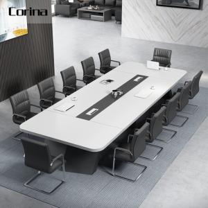 Quality Solid Surface Meeting Room Conference Table Hygienic Antibacterial wholesale