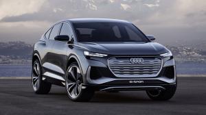 Quality 160km/h Large Electric Vehicles Audi Q4 E-Tron 5 Seat 5 Door Electric Car wholesale