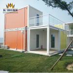 Tiny Sandwich Panel Container House Modular Flat Pack Affordable Prefab Homes
