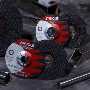 Quality Iron Silicon Carbide Corundum Grinding Wheel A24OBF 4'' Abrasive Disc wholesale