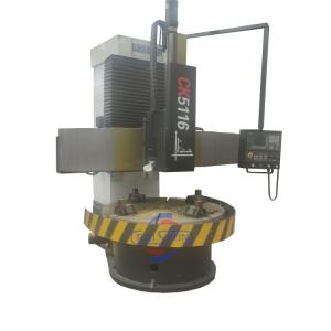 Quality CK5116 Single Column CNC Vertical Lathe Machine Metal Tool Equipment wholesale