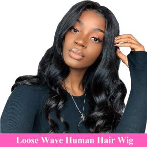 Quality 100% Raw Unprocessed Human Hair Loose Wave Full Lace Wig 10&quot;-28&quot; Length wholesale