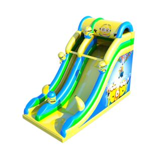 Quality Minions Children Fun Park Inflatable Blow Up Slip N Slide wholesale