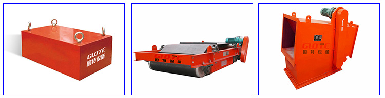 60-110T/h Magnetic Separator for Mineral Processing Equipment in Long Working Life