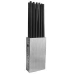 Vehicle Car 12 Channel Jamming Cell Phone 2G 3G 4G 5G Jammer GPS GSM VHF UHF