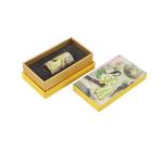 Gold Color Cosmetic Box Packaging For Candle Set Skin Care Product