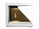 50 Degree Holographic Glass Screen Pyramid Holographic Showcase 270