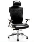 New Design Italian Genuine Leather Ergonomic Executive Chair