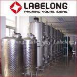 Low Vacuum Gravity SUS304 Liquid Filling Machine Wooden Case Packaging
