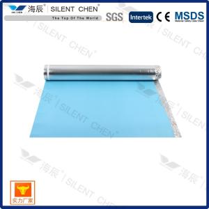 Quality Silver Film IXPE 2mm Flooring Underlayment Width 1.1m 3.6ft wholesale