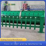 Zinc Alloy Bending Community Park Lawn Garden Edging Fence U Shaped