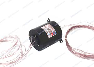 Quality Type Thermocouple Signal Through Hole Slip Ring With 10000rpm High Speed wholesale