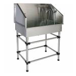 304 Stainless Steel Dog Wash Tub , Professional Pet Grooming Bath Tub