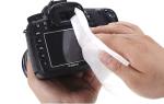 Disposable single packed customized camera lens cleaning wipes