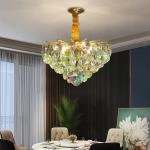 Creative Colorful Crystal Chandelier For Living Dining Room Led Home k9 crystal