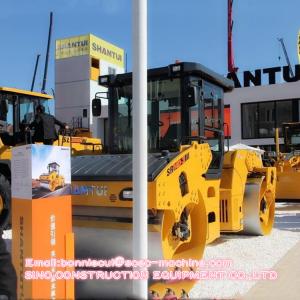 Quality Dual Drum 14 Ton 113KW Construction Road Roller SHANTUI SR14D-3 wholesale