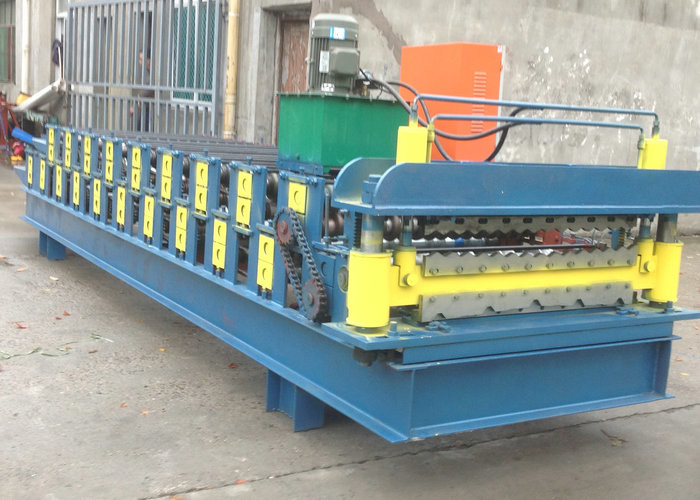 Roofing Sheet Roll Forming Machine Double Layer Steel IBR And Corrugated