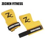 Gymnastics Fingerless Crossfit Grips Palm Protect Gloves Leather OEM Pull Up