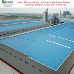 Professional Industrial Steel Building Corrosion Resistant Steel Windproof