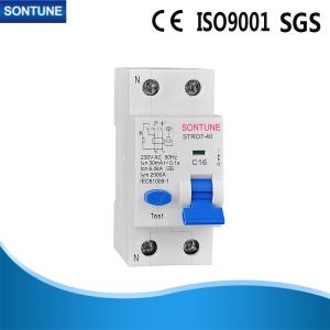 Quality White Double Pole RCBO Circuit Breaker IEC61009 Standard 20A 30MA wholesale