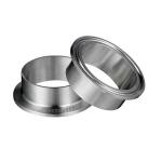 ISO 2852 Sanitary Stainless Steel Tri Clamp Fittings , Pipe Clamp Coupling For