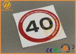 0.5 - 3mm Thickness Aluminium PP Traffic Warning Signs Anti - Oxidant For
