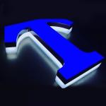 Customized Size 3D Acrylic Letter Led Illumination Sign for Outdoor Business
