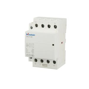 Quality Telecommunication 2NO NC Mini 4P Types Of WCT Magnetic AC Contactor wholesale