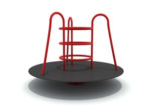Quality Sturdy Outdoor Rotating Playground Equipment High Temperature Baking Finished wholesale