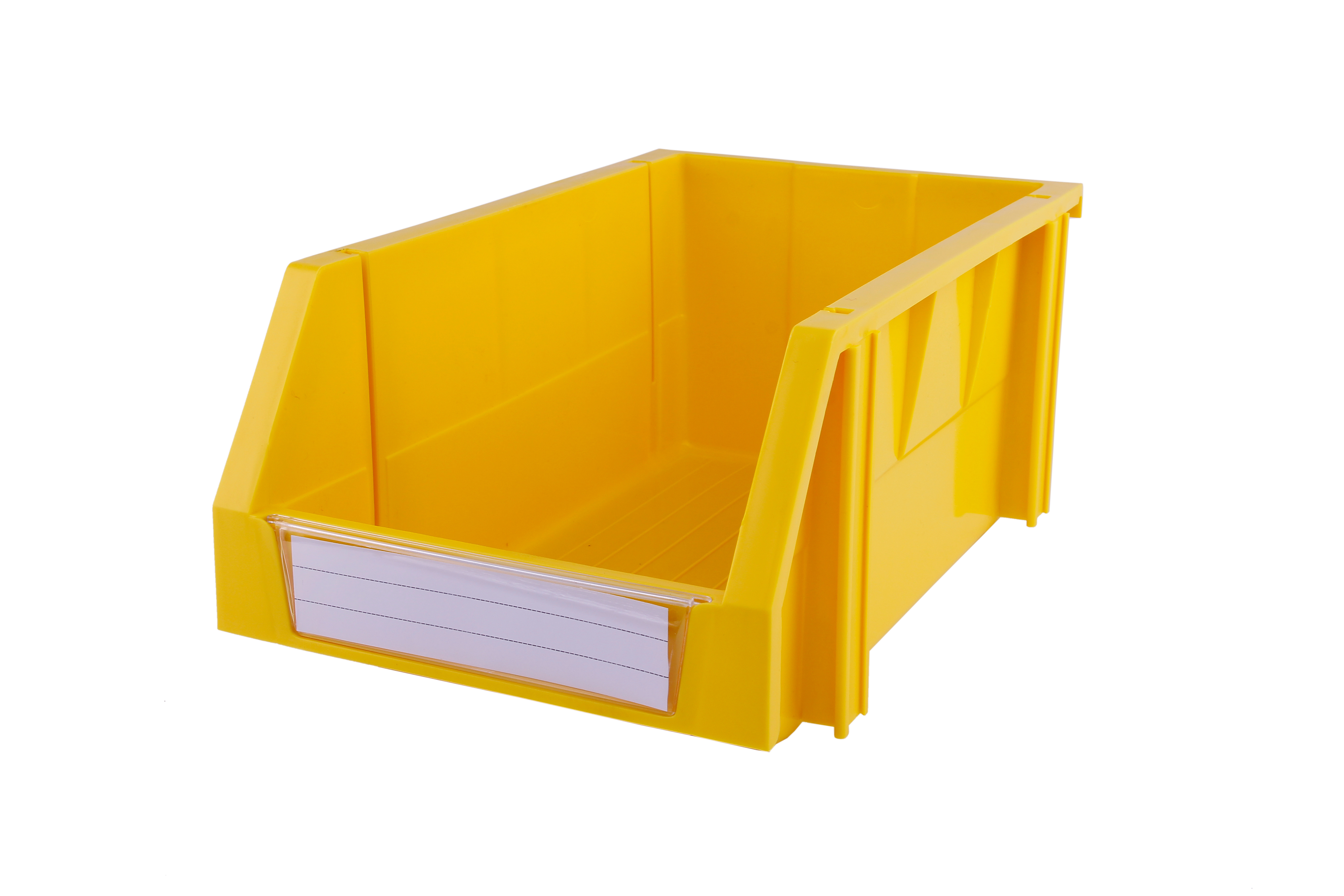 Customized Color Plastic Storage Bin for Stacking Office Organizer in Workshop Spare