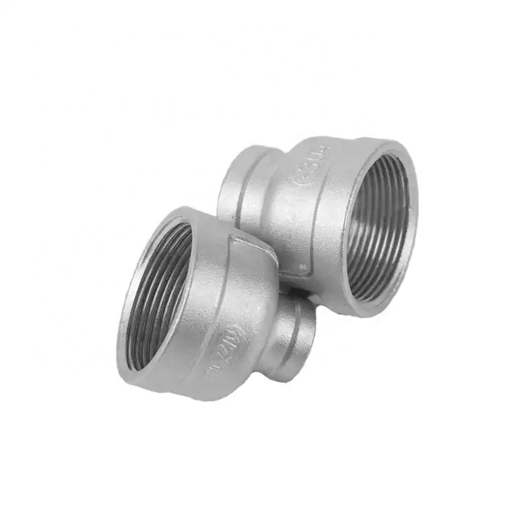 Equal Stainless Steel 201 304 316 Pipe Fitting Npt Threaded Coupling Socket Reducer