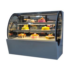 Quality Bakery Refrigerated Cake Display Cabinet Marble Base Cold Showcase Refrigerator wholesale