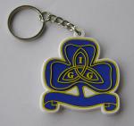 Custom Design Cartoon Character Keychains , Funny Soft PVC Keychain