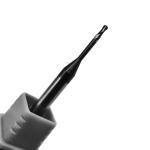 65HRC 2 Tapered Flutes Solid Carbide Ball Nose End Mill