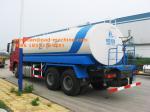 HOWO7 Sinotruk Water Carrying Liquid Tanker Truck LHD 6X4 15 - 25CBM 290hp Water