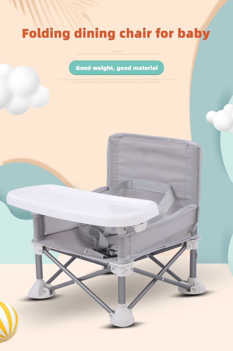 Lightweight Outdoor Toddler Dining Chair Booster Seat Customizable