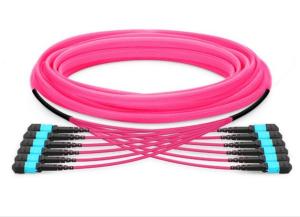 China OM3 72 Fiber Mutimode SM MM MPO MTP Cables on sale