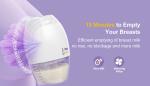 Leak Proof 180ML Electric Wireless Breast Pump Hands Free Wearable Custom Logo