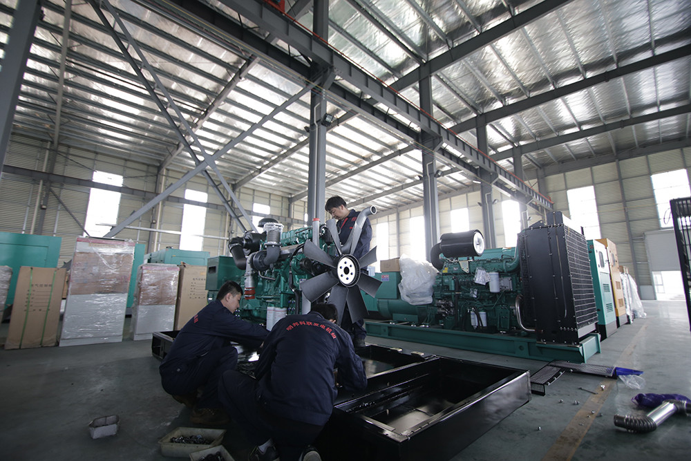Weichai 12M26D968E200 Engine 800kw Open Diesel Generator sets
