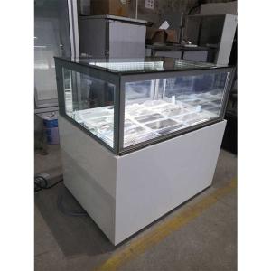 Quality 4ft 3 Layer Glass Table Top Ice Cream Display Freezer wholesale
