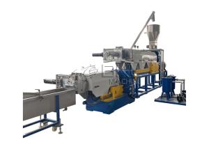 Quality PP Ldpe Plastic Granulating Line 120mm HDPE Plastic Recycling Granulator Machine wholesale