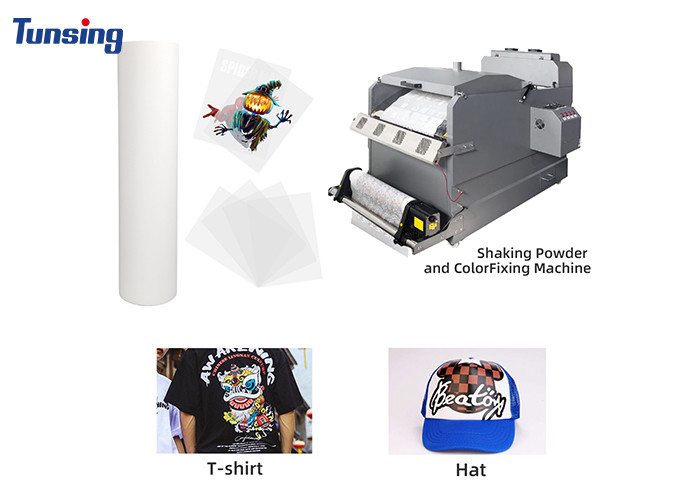 30cm 60cm Heat Transfer PET Film Single-side And Double-side for DTF Printing