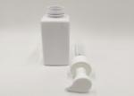 250ml Foam Pump PET Cosmetic Bottle Square Shape 32 / 28mm Sealing Type