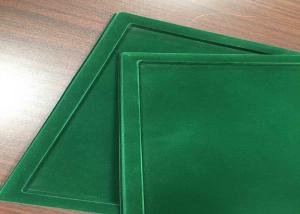 Quality Green Velvet HIPS Plastic Sheet Customized Thickness 900mm Max Width wholesale