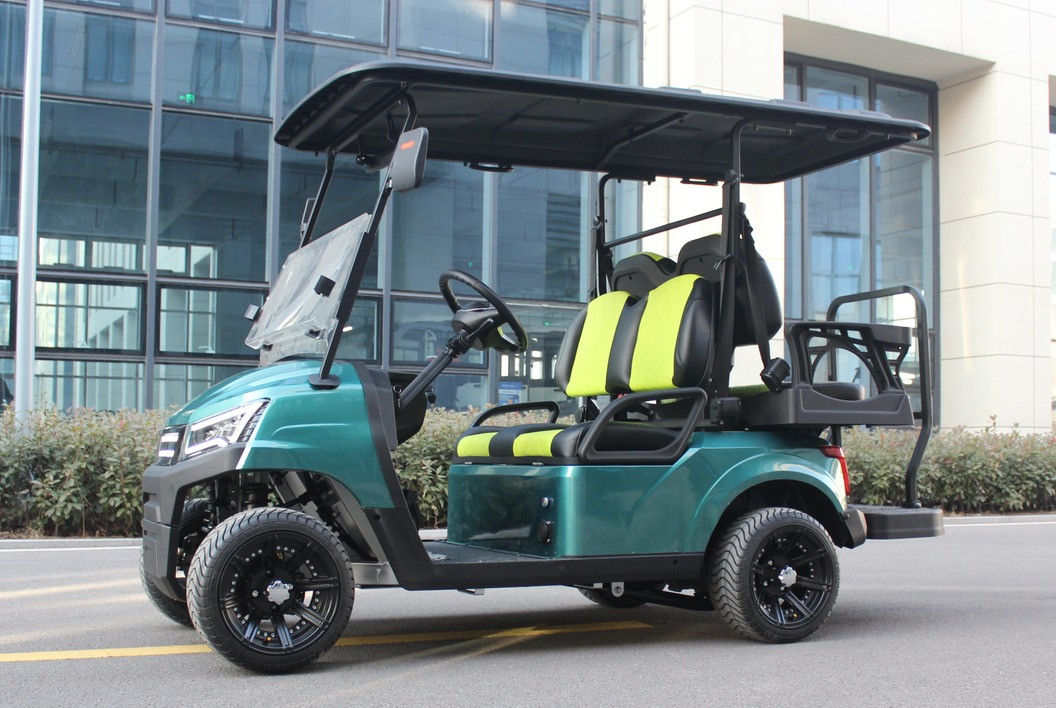 Advanced 4 Seater Golf Buggy Cart Utility Electric Golf Carts 48 Volt With Storage