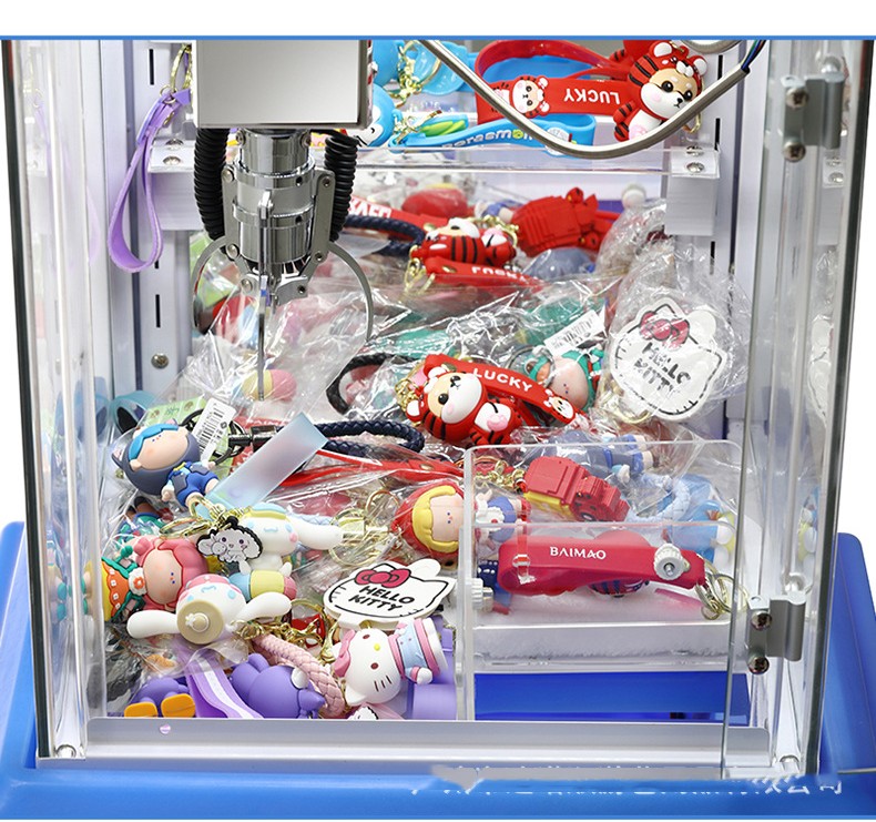Amusement Game Center Super Mini Claw Machine Coin Operated and Compact for Arcade