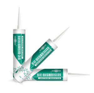 Quality SS550 General Purpose Neutral RTV Silicone Sealant For Windows And Doors 500ml wholesale