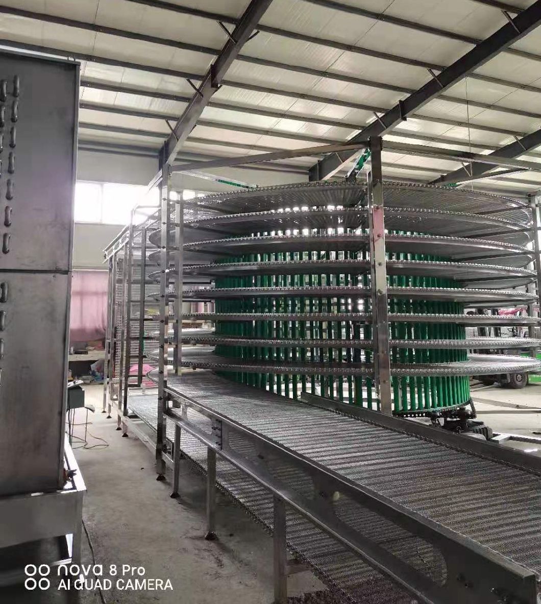 China Factory Manufacturer Croissant Bread Spiral Cooler Tower Sale