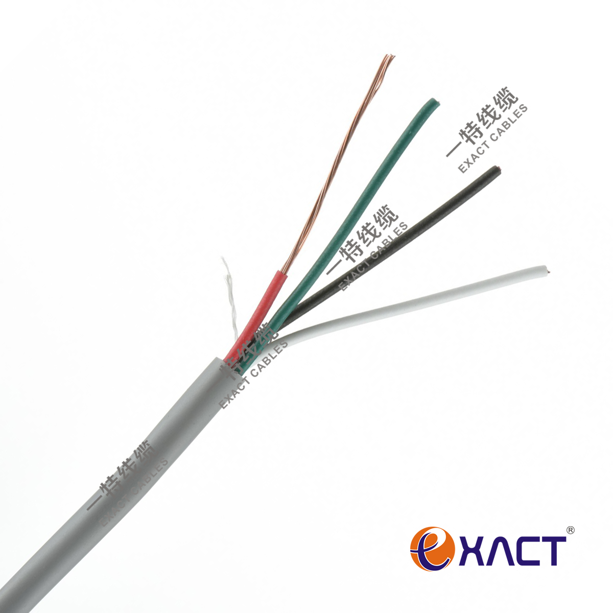 12x0.22mm2 TCCAM Conductor PVC Insulation and Jacket Alarm Signal Cable with 2 Cores